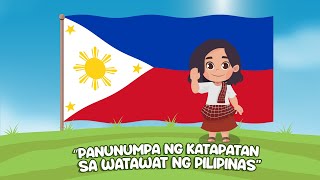 PANUNUMPA NG KATAPATAN SA WATAWAT NG PILIPINAS  2021  HirayaTV [upl. by Helen]