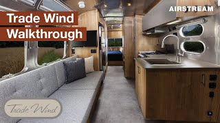 A Walkthrough Tour of the New Airstream Trade Wind™ Travel Trailer [upl. by Neyr]