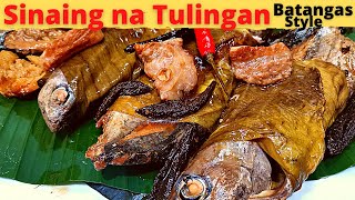 SINAING NA TULINGAN l Popular Batangas Recipe l With Dried Kamias and Pork Fat [upl. by Searle]