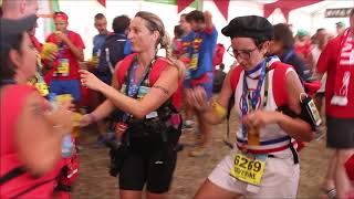 Marathon du Médoc 2019  Séverine met lambiance [upl. by Aiynot457]