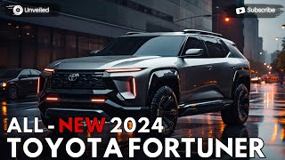 2024 Toyota Fortuner Unveiled The New Standard Level Of TOYOTA SUV [upl. by Anaytat590]