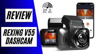 Rexing V55 DASHCAM  Review and Advice [upl. by Aleusnoc]