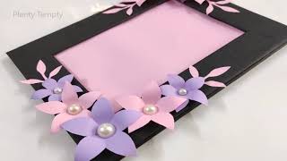 Photo Frame Making At home DIY Photo FrameEasy Picture Frame DIY How To Make Photo Frame At Home [upl. by Ahsitul]