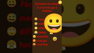 Encuentran los emojis o si no es que ellos lesbiana [upl. by Lionello]