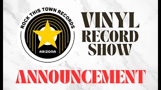 The Vinyl Record Show Announcement from Rock This Town Records [upl. by Anthea]