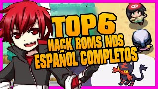 👉TOP 6 HACK ROMS POKÉMON ⚡️NDS ESPAÑOL COMPLETOS⚡️ ANDROID 2020 [upl. by Fanchie]