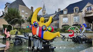 Fontaine Niki de St Phalle et Jean Tinguely [upl. by Marchak73]