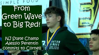 Alessio Perentin  Delbarton  157 lbs NJ State  Beast of the East Champ  Commits to Cornell [upl. by Dew31]