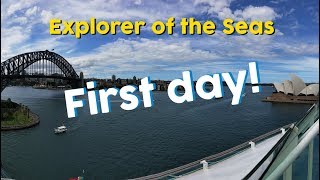 Explorer of the Seas  Feb 2018  First day on board [upl. by Radmilla489]