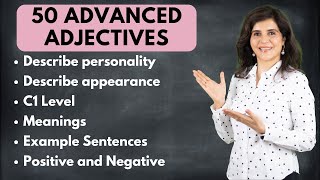 50 Advanced Adjectives To Describe Personality amp Appearance In English  Vocabulary  ChetChat [upl. by Schafer]