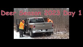 Deer Season 2023 Day 1 [upl. by Relluf]