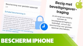 Bescherm je iPhone wat is Stolen Device Protection [upl. by Eihs242]