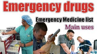 Emergency  Emergency drugs  Emergency medicine  RRB [upl. by Secundas]