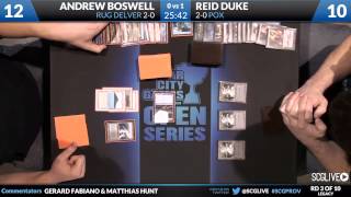 SCGProv  Leg  Rd 3  Andrew Boswell vs Reid Duke [upl. by Monaco994]