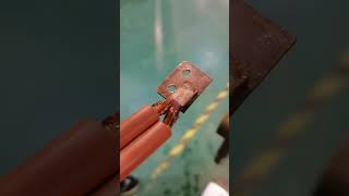 New energy vehicle wiring harness welding can be multistrand copper wire pressure square [upl. by Burck568]