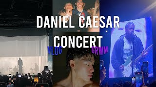 DANIEL CAESAR CONCERT  GRWM VLOG  KINGHENRY [upl. by Lemkul628]