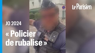 JO Paris 2024  un policier en procédure disciplinaire après une vidéo humoristique [upl. by Aver]