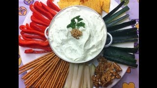 Receta Salsa Dip de Queso Roquefort Queso Azul  La Cocinadera [upl. by Deering]