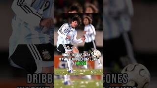 If the question is who is the best dribbling player of all time the answer is Leo Messi viral [upl. by Anitsrik941]