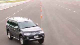 Slalom Drive  Mitsubishi Pajero Sport 2014 [upl. by Jezabella991]