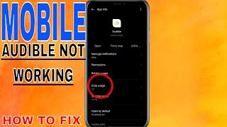 ✅ How To Fix Audible Not Working On Mobile 🔴 [upl. by Oiratno]