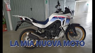 La mia nuova Moto Honda Transalp 750  2023 [upl. by Neetsyrk]