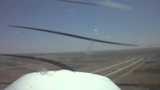 Grant Martin departure from Abilene Regional airport runway 17R Abilene Texas [upl. by Neehsas721]