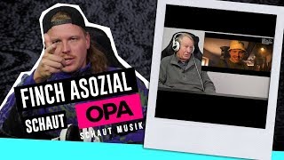 Finch Asozial schaut Opa schaut Musik  Finch Asozial [upl. by Atillertse]