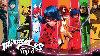 MIRACULOUS  🐞 HÉROES 🔝  TEMPORADA 3  Las Aventuras de Ladybug [upl. by Niltag]