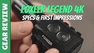 Is this the new best Airsoft Scopecam Foxeer Legend 4k specs amp first impressions [upl. by Eirojram]