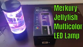 Merkury Jellyfish Lamp  Multicolor LED  Great Night light [upl. by Heddi]