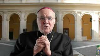 English FULL SPEECH of Archbishop VIGANÒ accusing the POPE Exclusive fast speaking version [upl. by Briggs]