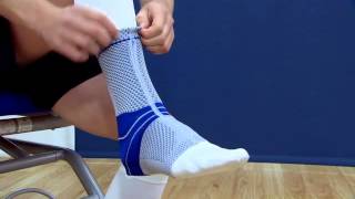 Bauerfeind Ankle Supports AchilloTrain Pro MalleoTrain and MalleoLoc [upl. by Rolyak]