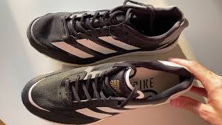 adidas Adizero Adios 6 vs Boston 10  running shoes impressions comparison lightstrike pro [upl. by Omar]