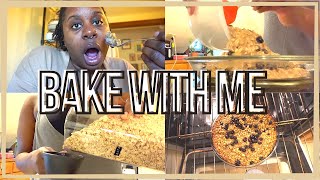 Bake With Me  Blueberry Oatmeal Breakfast Bake [upl. by Tehcac]