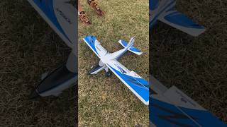 Eflite UMX turbo timber evolution butter smooth landing landing trending [upl. by Annaul]