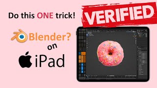 Blender on iPad Mini with Splashtop HighPerformance Drawing and 3D Modeling Setup [upl. by Okiron]