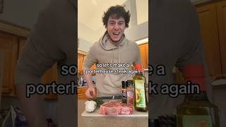 PORTERHOUSE STEAK Redemption food youtube youtubeshorts better [upl. by Bertina]