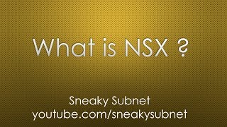 VMware NSX Overview [upl. by Rome789]