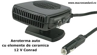 Prezentare Aeroterma auto cu elemente de ceramica 12 V Conrad [upl. by Mil]