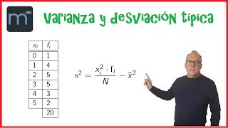 Varianza y desviación típica [upl. by Carlos]