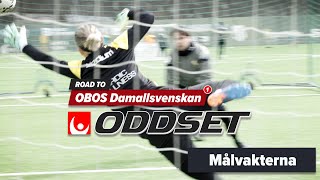 Road 2 Obos Damallsvenskan avs 8 Målvakterna [upl. by Narag]