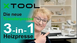 xTool  Die neue 3in1 Heizpresse für Transferdruck [upl. by Olemrac]