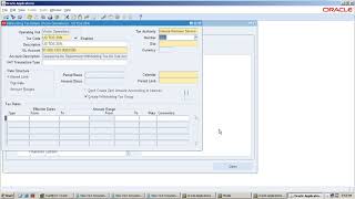 Withholding Tax Setup in Oracle Apps R12 [upl. by Aikaj954]