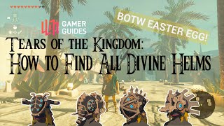 Tears of the Kingdom How to Find all Divine Beast Helms Hidden BOTW Easter Eggs  Gamer Guides [upl. by Toback]