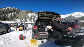 Skiing A Blue Day At Arapahoe Basin Colorado February 11 2024 [upl. by Phedra821]