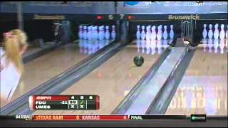 2012 NCAA Womens Collegiate Bowling Championship FDU vs UMES game 1 [upl. by Fidellas]