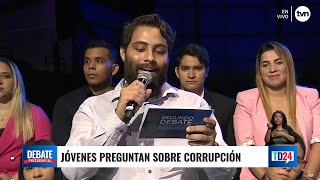 Segundo Debate Presidencial  Jóvenes Preguntan sobre la Corrupción [upl. by Kcirdle774]