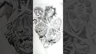 Gyutaro Speed drawing From Demon slayer drawing shorts anime [upl. by Earleen]