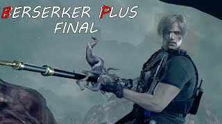 Resident Evil 4 Remake  Berserker Plus Final [upl. by Vaden83]